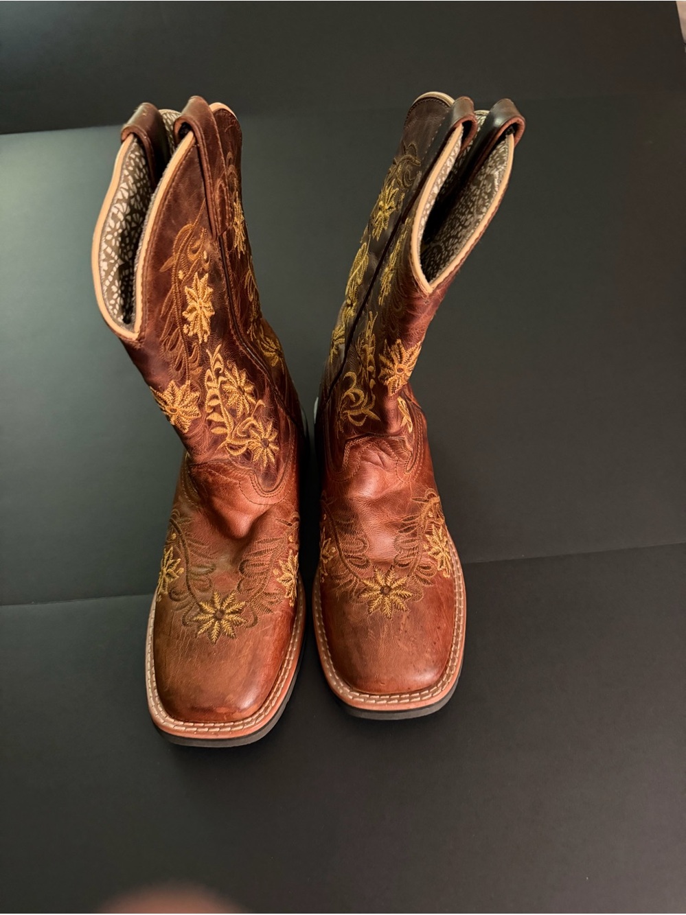 Dan Post Youth Embroidered Boots Youth 3.5